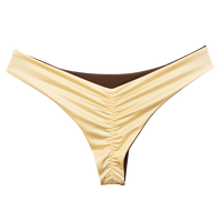 Cocoa/Ivory Shimmer Serena Bottom