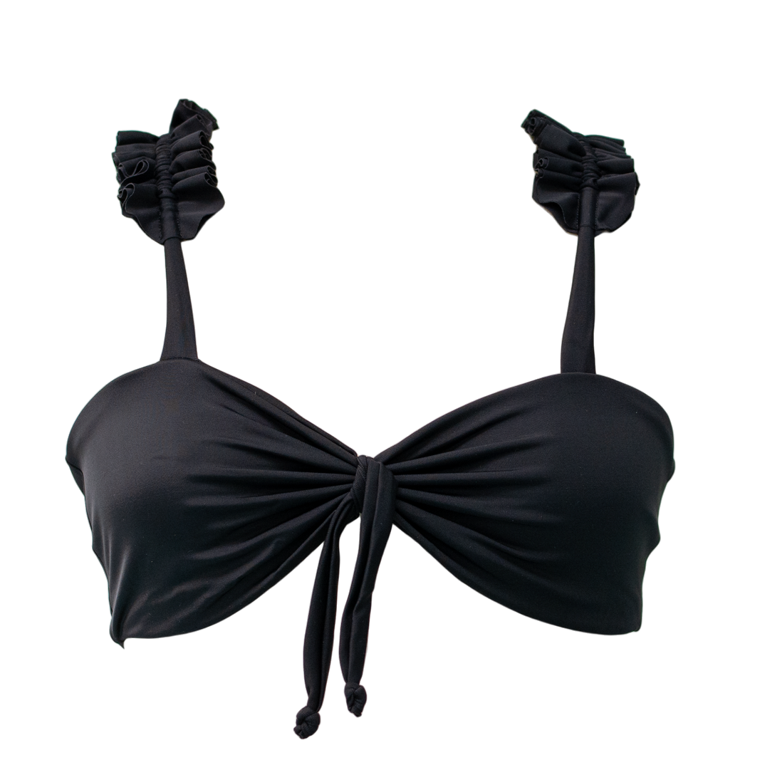 Black Butterfly Heather Top