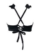 Black Butterfly Heather Top