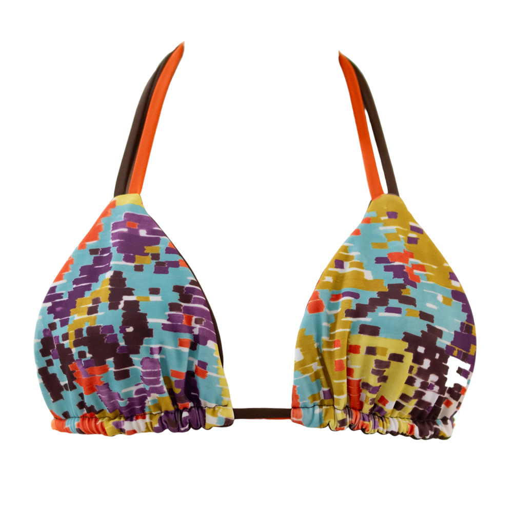 Ikat/Cocoa Chelsea Top