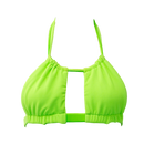 Ribbed Lime/Lime Shimmer Iris Top