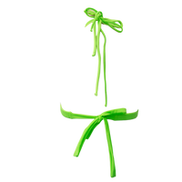 Ribbed Lime/Lime Shimmer Iris Top