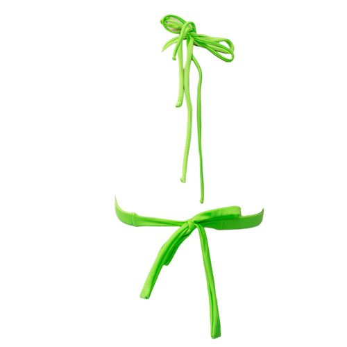 Ribbed Lime/Lime Shimmer Iris Top