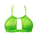 Ribbed Lime/Lime Shimmer Iris Top