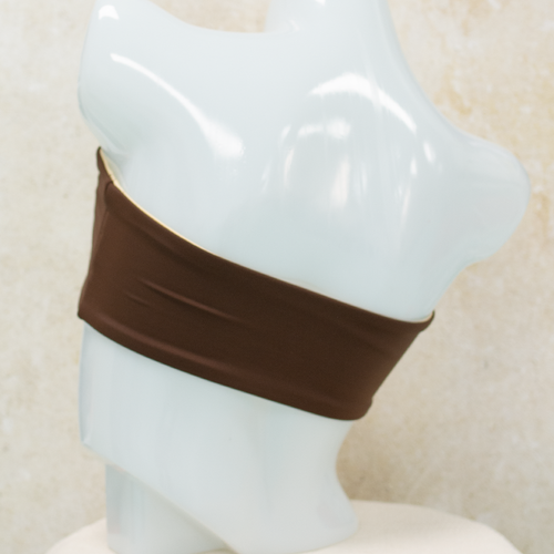 Cocoa/Ivory Shimmer Kelly Top