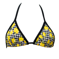 Lemons/Black Mia Top