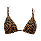 Leopard/Black Tori Triangle Top