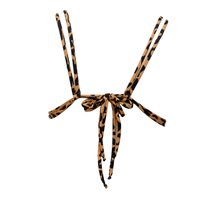 Leopard/Black Tori Triangle Top