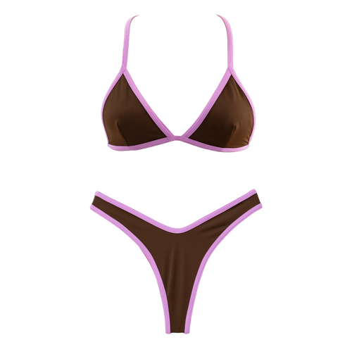 Cocoa/Lavender Lily + Jade Thong Bundle