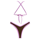 Cocoa/Lavender Lily + Jade Thong Bundle