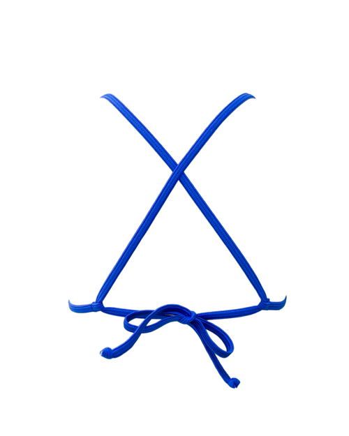 Cobalt Shimmer Lily Top