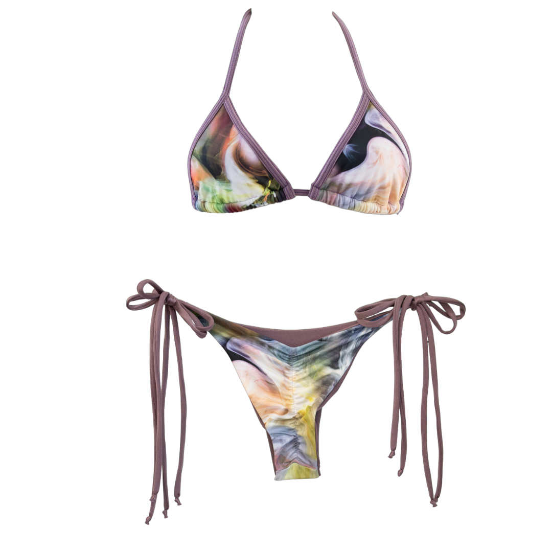 Liquid Marble/Amethyst Gem Mia + Olivia Bottom Bundle