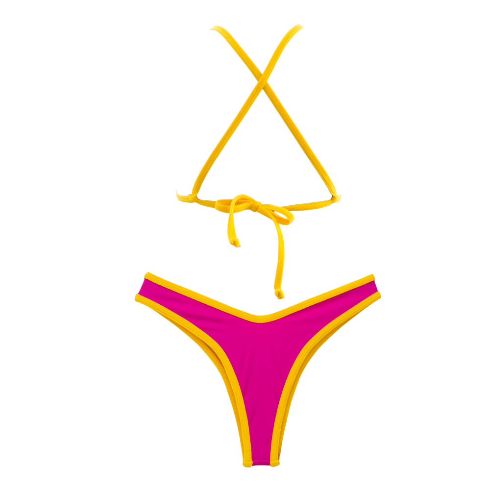 Magenta/Sunny Lily + Jade Thong Bundle