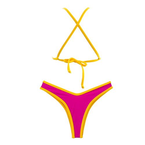 Magenta/Sunny Lily + Jade Thong Bundle