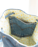 1 of 1 Medium Wash Denim Bag Duo - Upcycled