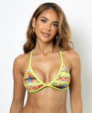 Tropical /Lime Lily Top