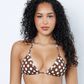Cocoa Polka Dot Mia Top