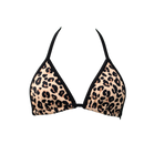 Cream Leopard/Black Mia Top