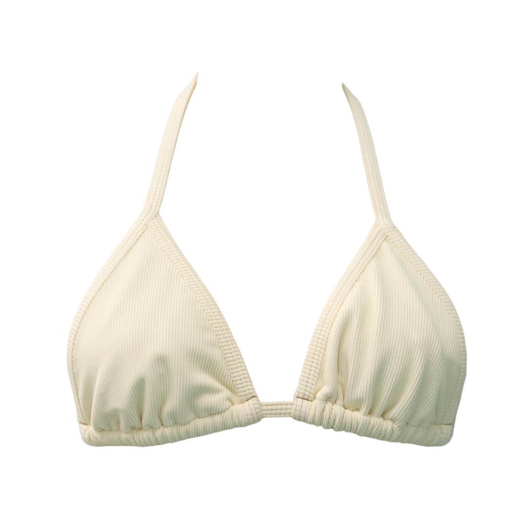 Ribbed Ivory Mia Top