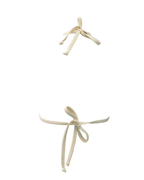 Ribbed Ivory Mia Top