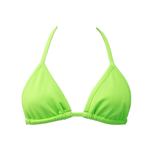 Ribbed Lime Mia Top