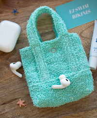 Mint Miniature Beach Bag