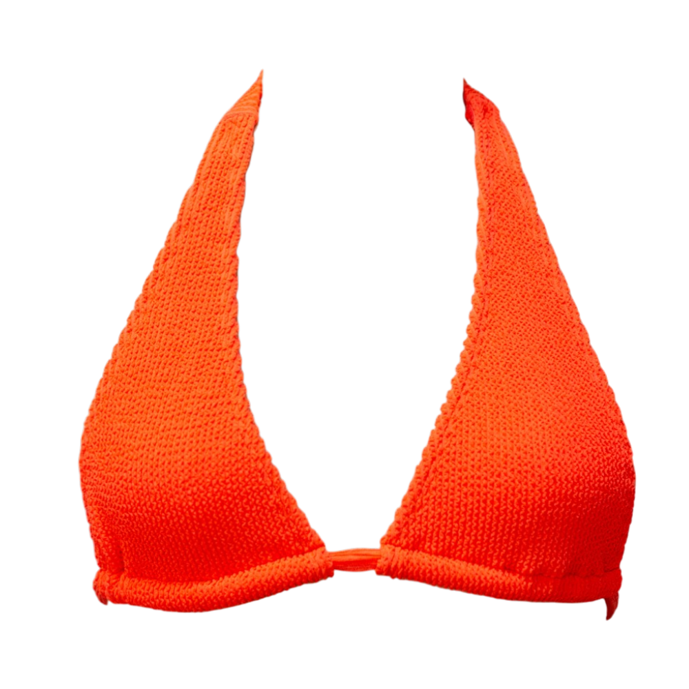 Neon Orange Bubble Sol Top