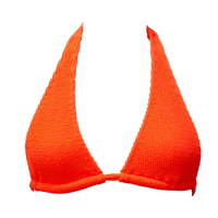Neon Orange Bubble Sol Top