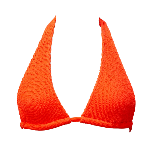 Neon Orange Bubble Sol Top