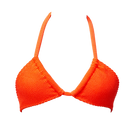 Neon Orange Bubble Sol Top