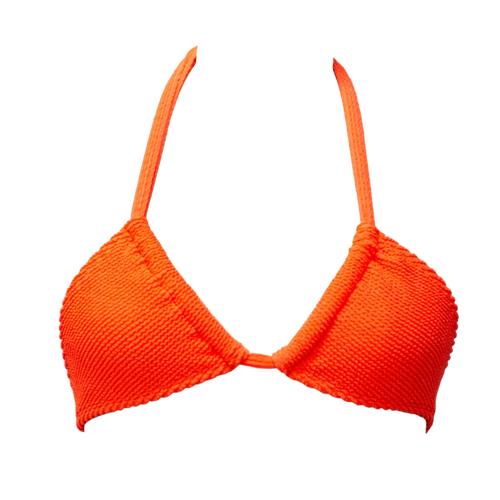 Neon Orange Bubble Sol Top