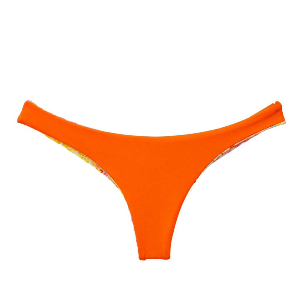 Electric Snake/Orange Ivy Thong Bottom