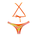 Electric Snake/Orange Lily + Ivy Thong Bundle