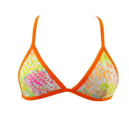 Electric Snake/Orange Lily Top