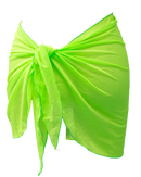 Neon Green Mesh Sarong