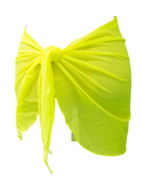 Neon Yellow Mesh Sarong
