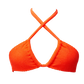 Neon Orange Bubble Sol Top