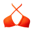 Neon Orange Bubble Sol Top