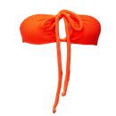 Neon Orange Bubble Sol Top