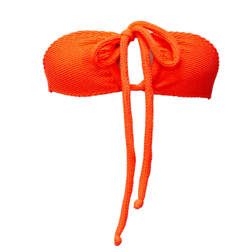 Neon Orange Bubble Sol Top