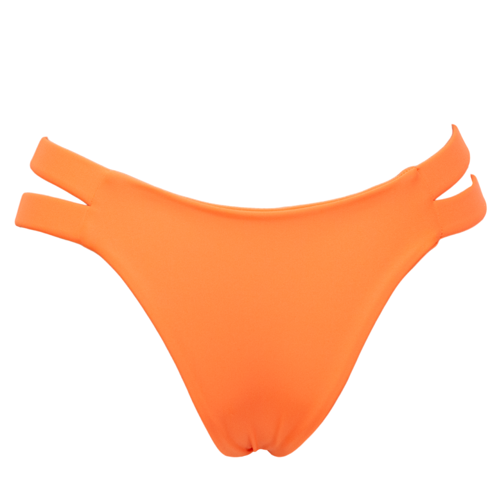 Neon Orange Camille Bikini Bottom
