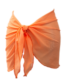 Orange Mesh Sarong