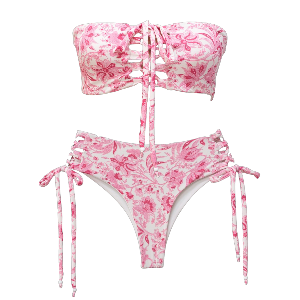 Mid-Rise Tie Bottoms