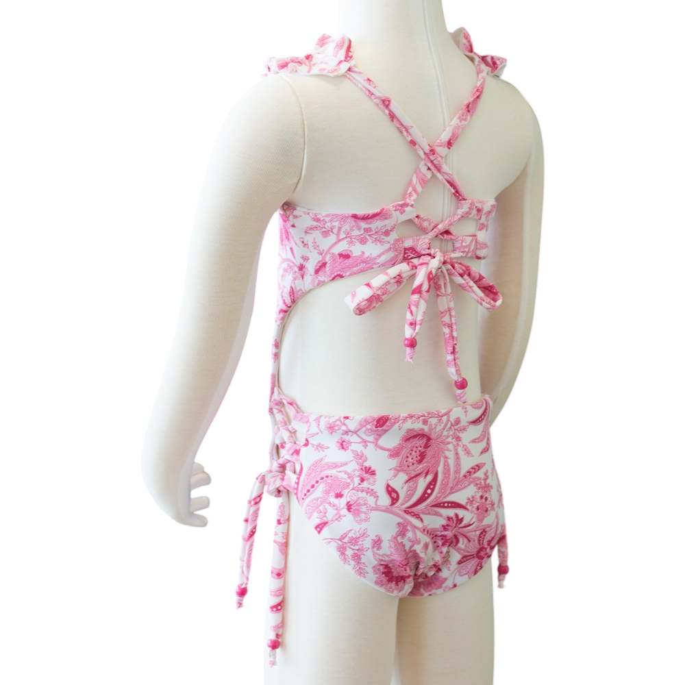 Pink Paisley Toddler One Piece