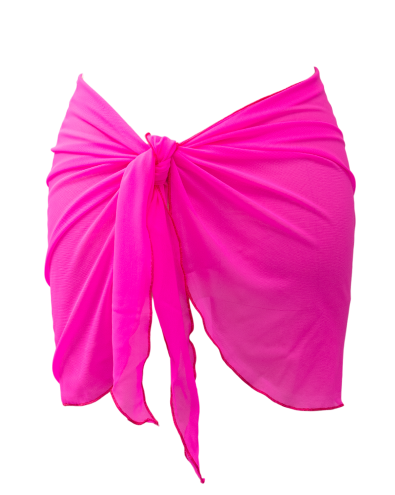 
                      
                        Hot Pink Mesh Sarong
                      
                    