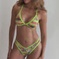 Tropical /Lime Lily Top