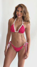 Red Polka Dot/White Mia + Olivia Bundle