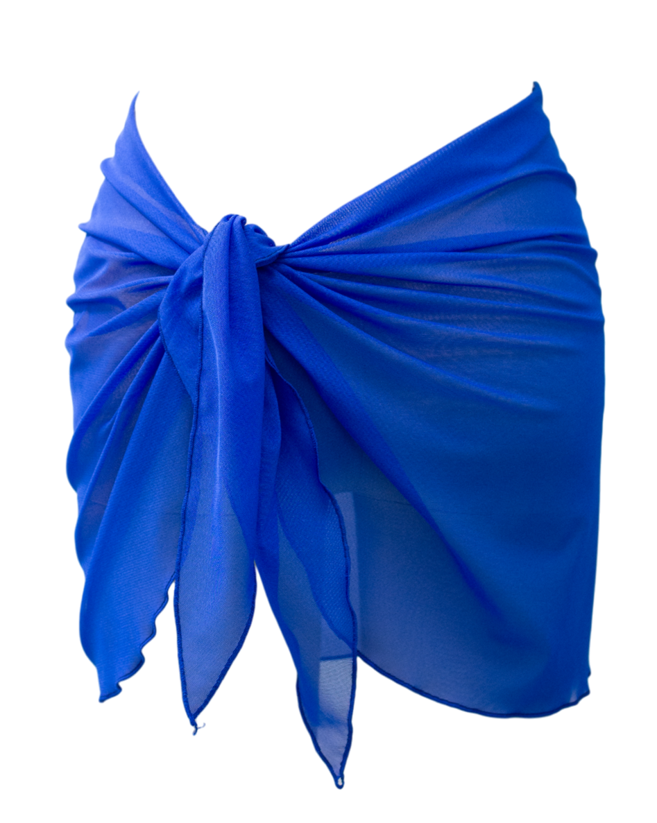 Royal Blue Mesh Sarong