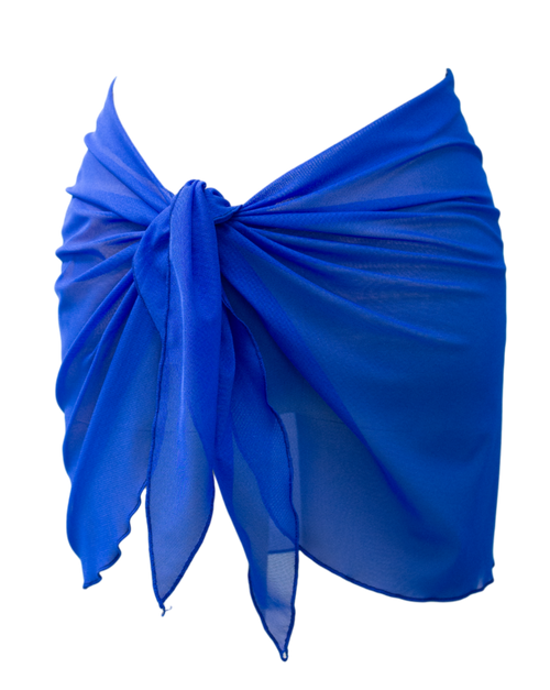 Royal Blue Mesh Sarong
