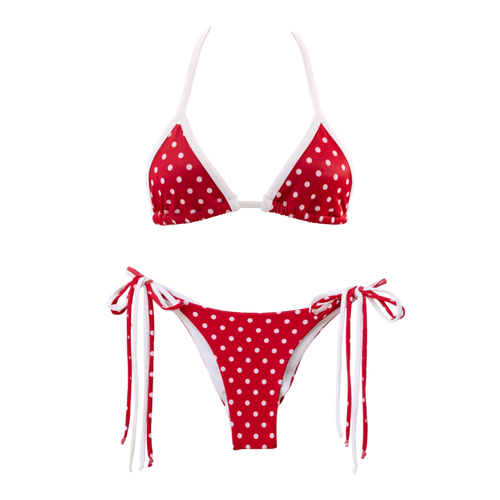 Red Polka Dot/White Mia + Olivia Bundle